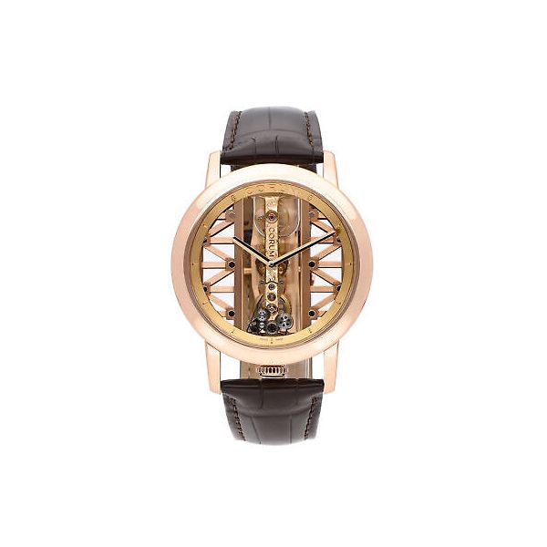 코럼 Corum Golden Bridge Rose Manual-Wind Men s Watch B113 03010