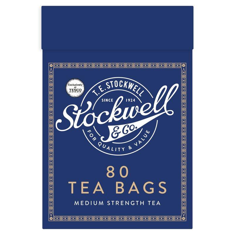 Stockwell Co 스톡웰 앤 코 티 백 200g 80티백 24개