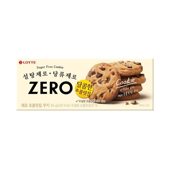 롯데웰푸드 제로 초콜릿칩 84g 20개 473348