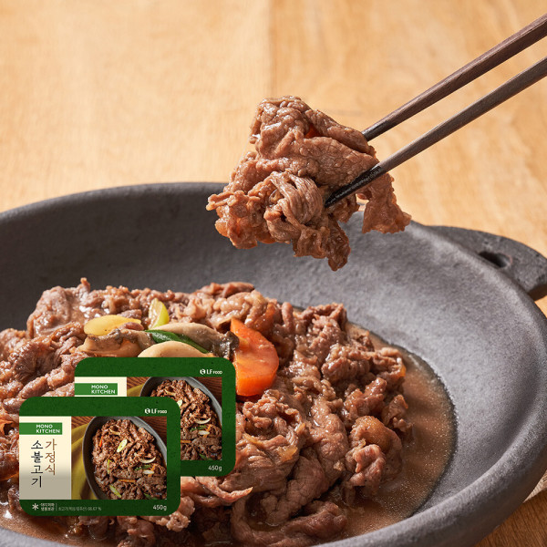 모노키친 가정식 소불고기 2팩 450g 450g