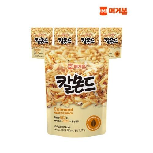 머거본 머거본견과류 칼몬드 350g x5봉
