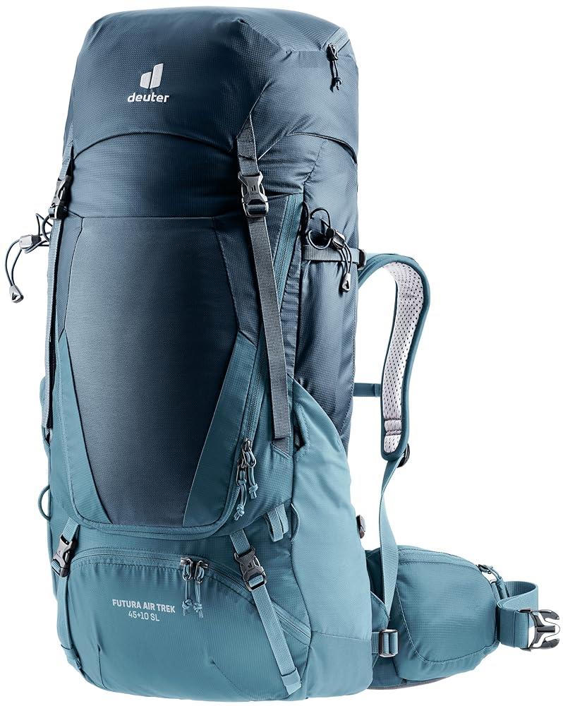 도이터 Deuter 여성용 Futura Air Trek 45 10 백팩 45 10 L 마린 레이크 마린 레이크
