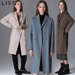 리스트 리스트 원버튼 핸드메이드 울코트