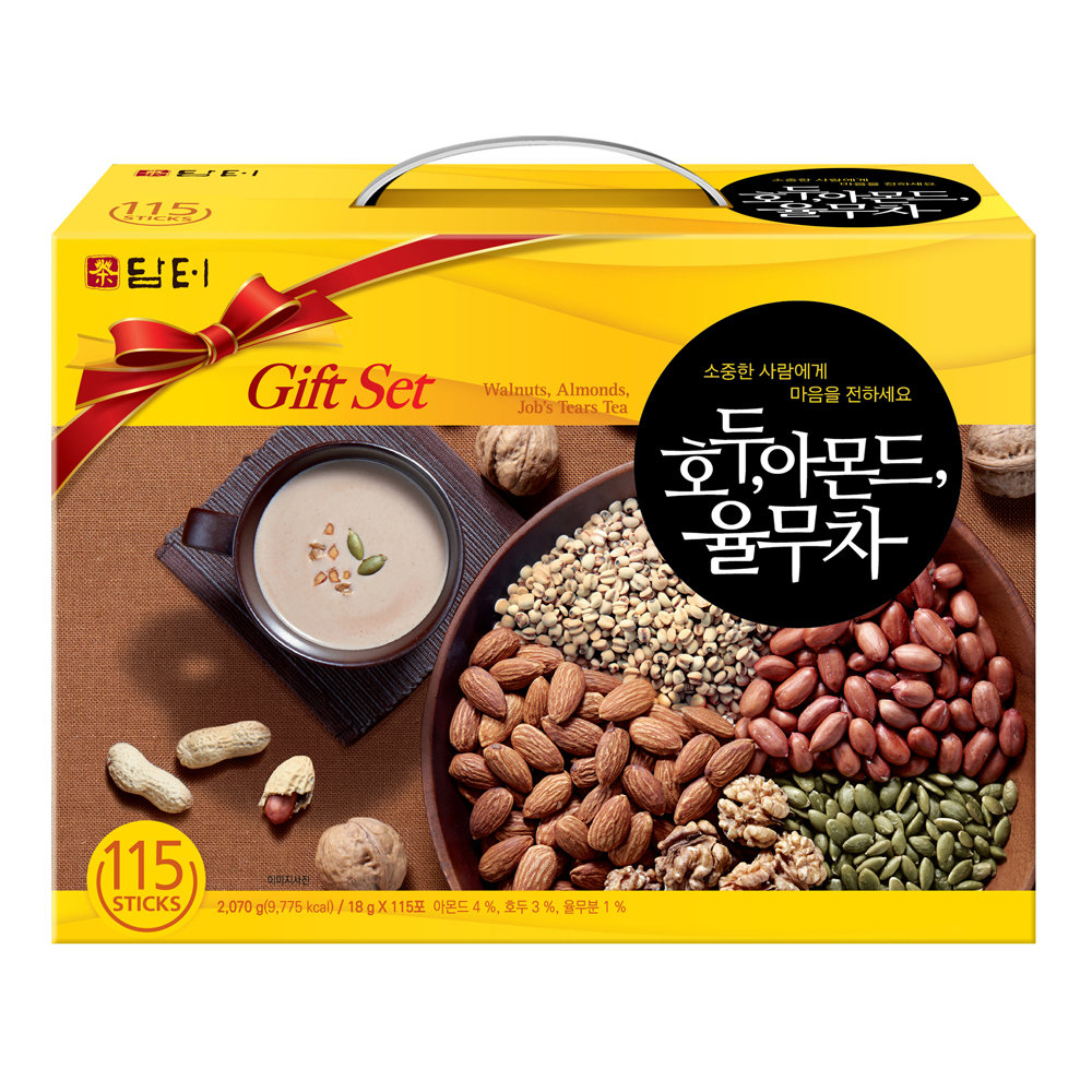 담터 담터 호두 아몬드 율무 차 115Tx1개 가루율무차 간식율무차 간식차 견과류율무차 견과율무차 고소한율무차