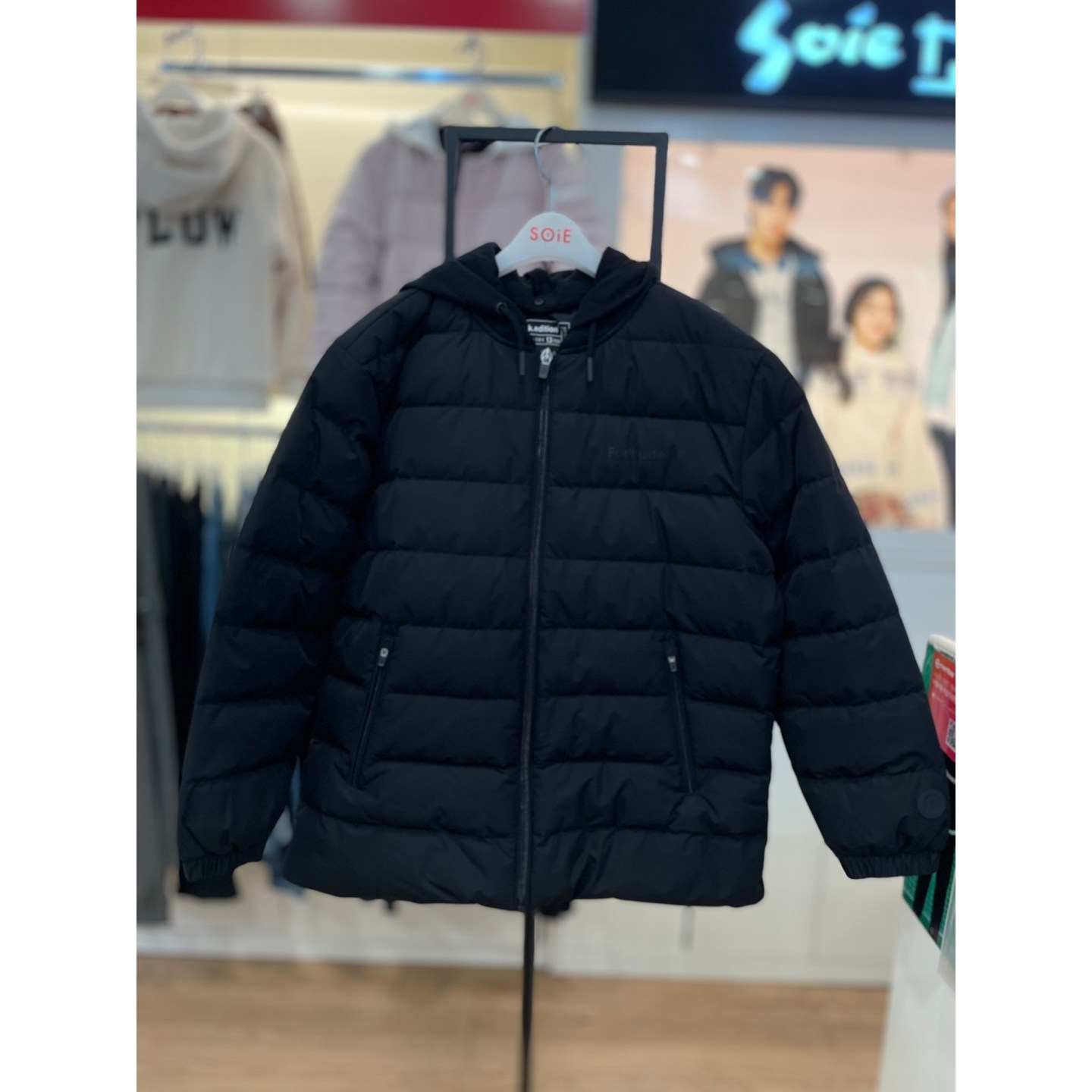 소이 소이 엔씨엑스코 라이트 다운 점퍼 BK 22W0103