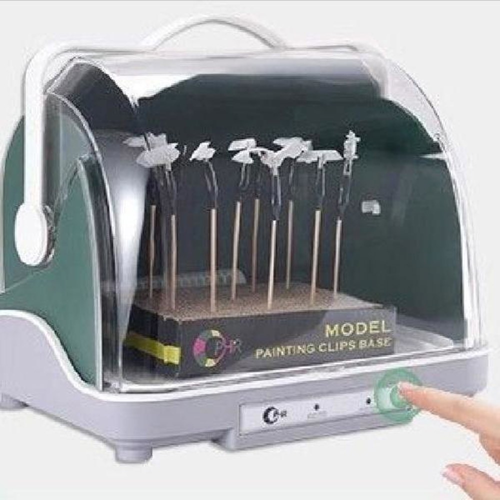 말리기 피규어 페인트 건조부스 오븐 도색 도장 색칠 모델 건조 수납소독 2 in 1 건조무포함 샴페인색