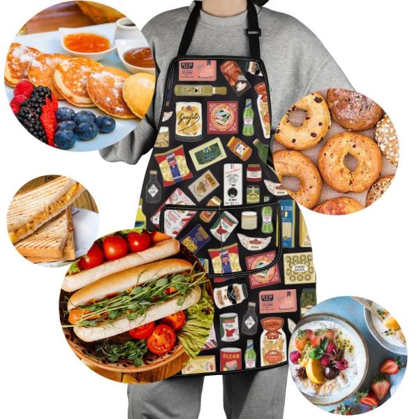 음식 선물 주머니가 요리 앞치마 미식가 애호가 주방 식도락가 a G2TUP