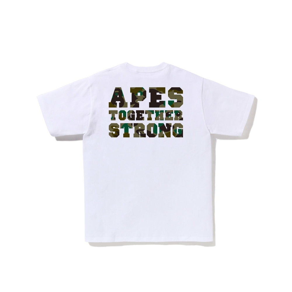 베이프 맨즈 반팔 1ST CAMO COLLEGE ATS TEE