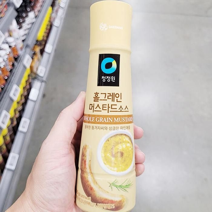 셀러허브 1 청정원 홀그레인 머스타드 소스 320g e402052
