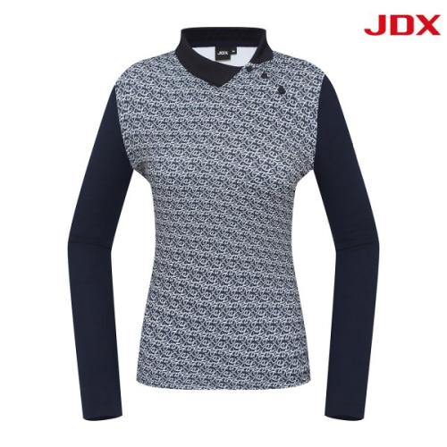 제이디엑스 JDX 골프 JDX 여성 몸판 로고 변형 요꼬 X2TLU7448DN