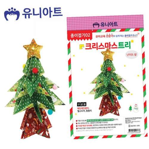 유니아트 유니아트 종이접기2 크리스마스트리 G28 P0000GAH