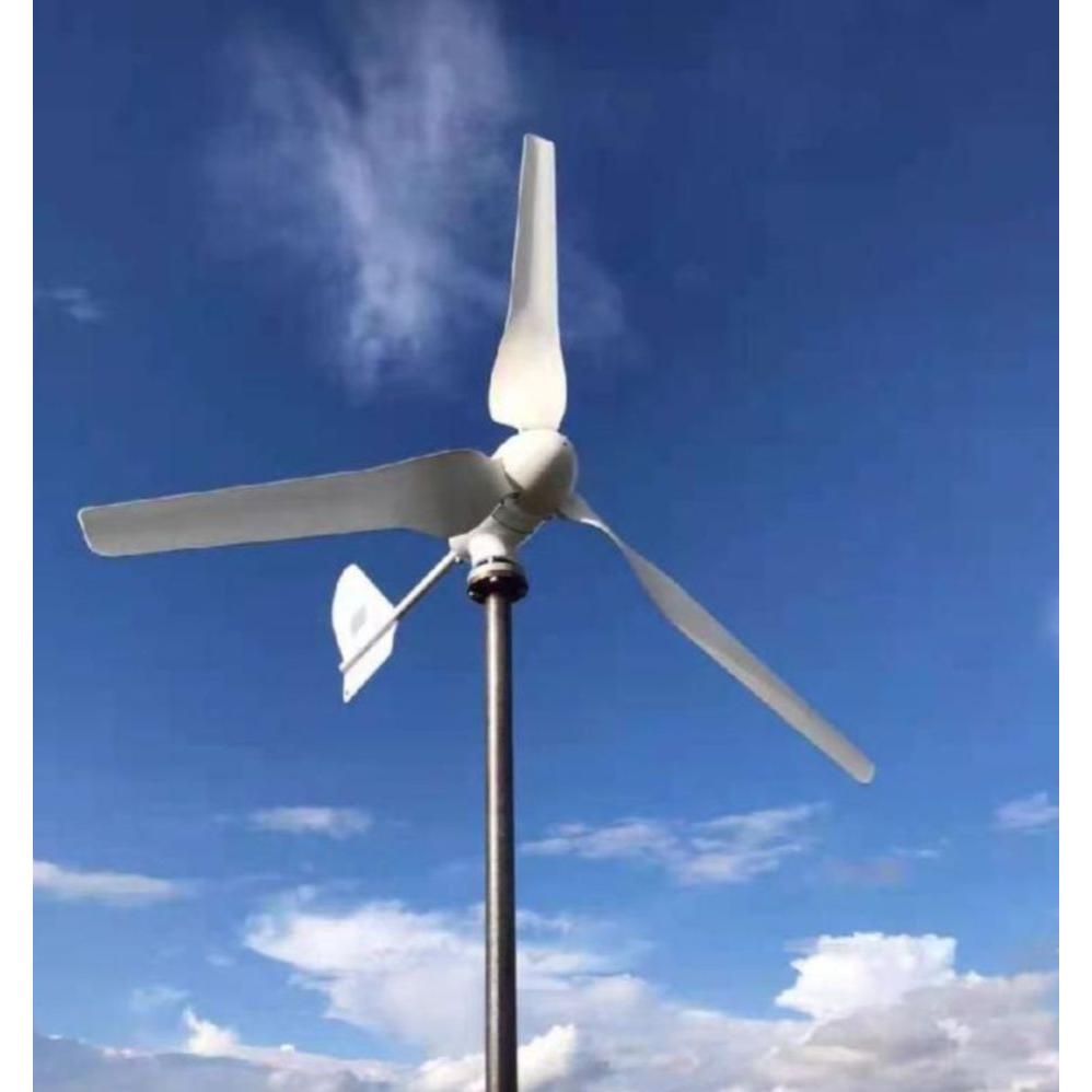 가정용 풍력발전기 풍차 날개 자가 에너지 12V 24V 농원 옥상 C 300W 3잎 컨트롤러 1개