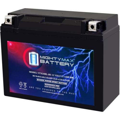 마이티 맥스 배터리 가와사키 1200 보이저 XII 86-03용 HL-BS 12V 21AH YTX24 ZG1200