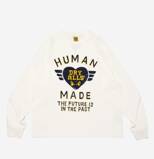 휴먼메이드 휴먼 메이드 그래픽 롱슬리브 티셔츠 HM28CS034