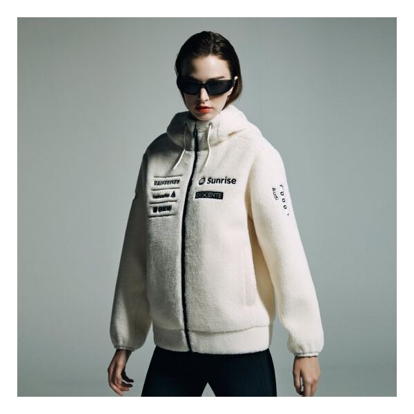 데상트공식 SWISS SKI 셰르파 플리스 자켓 SP323SKT91 254607
