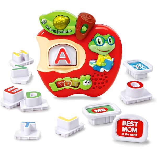 립프로그 리프로그 LeapFrog Tad s Fridge Phonics 자석 문자 세트 소형 1개