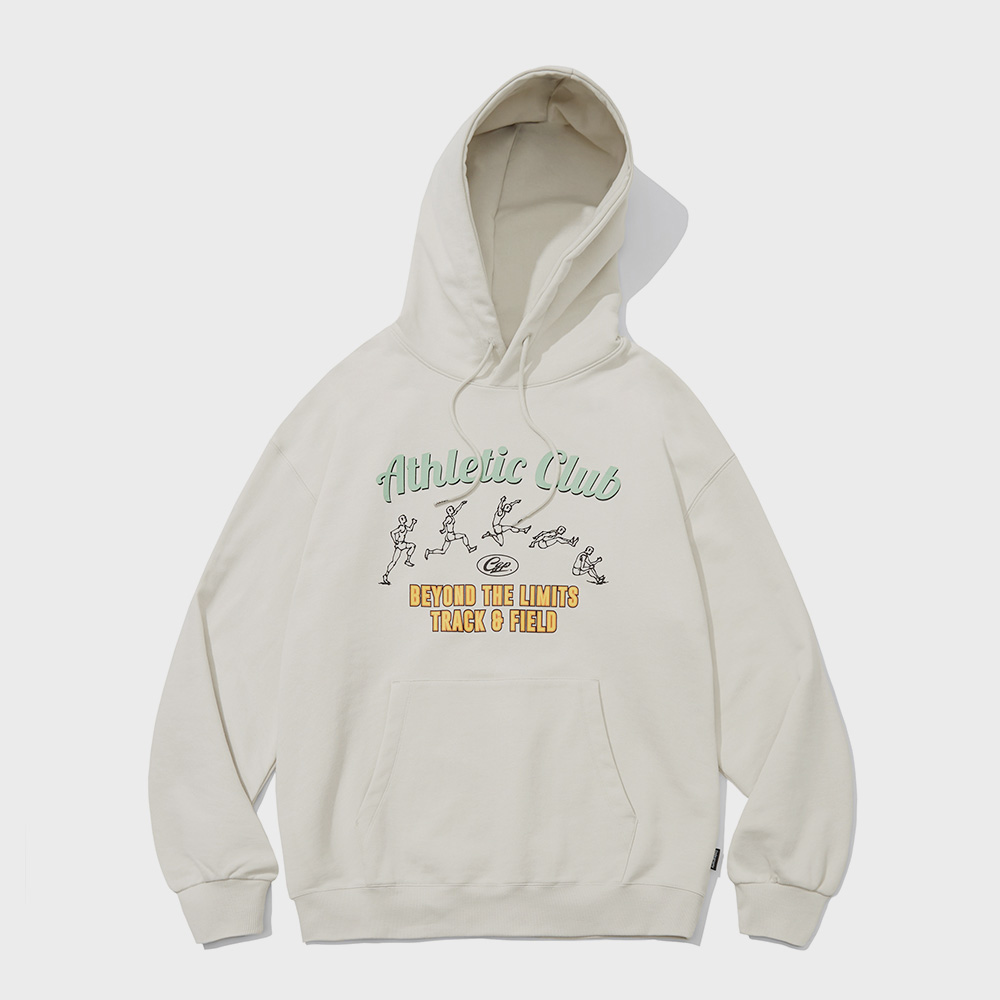 코드그라피 코드그라피 Athletic Club 오버핏 후디 크림