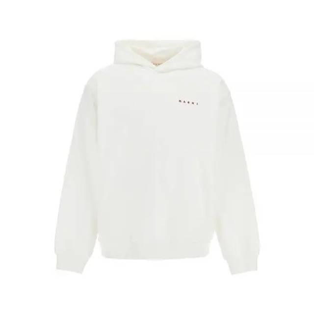 마르니 24FW 마르니 후드 티셔츠 로고 프린트 긴팔 후디 LOW02