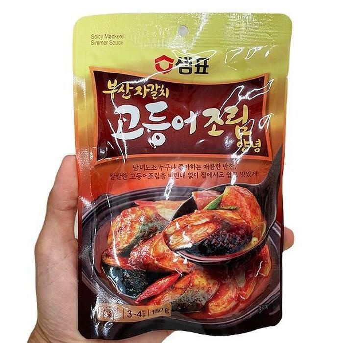 샘표 부산 자갈치 고등어조림 양념 150g m41452