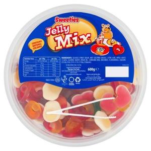 스위티즈 젤리 믹스 스위트 600g 1개 Sweeties Jelly Mix Sweets