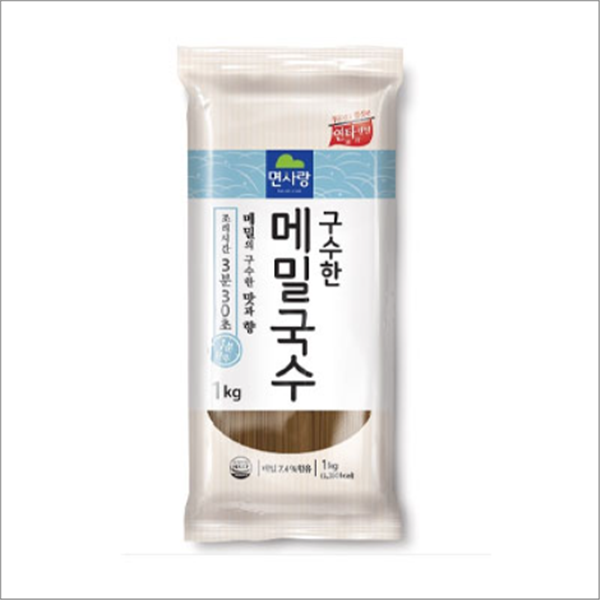 면사랑 면사랑 메밀국수1kg 면사랑-10개 1kg 10개