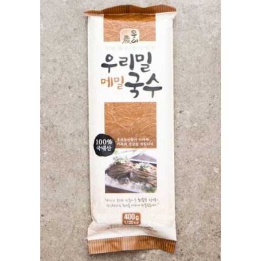 우리밀 올가 우리밀 메밀국수 400g 6개
