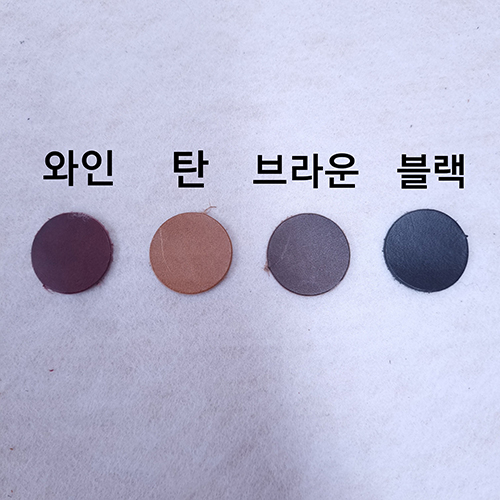 무료각인 아코디언 2포켓 카드지갑 이태리가죽 부테로 탄 추가