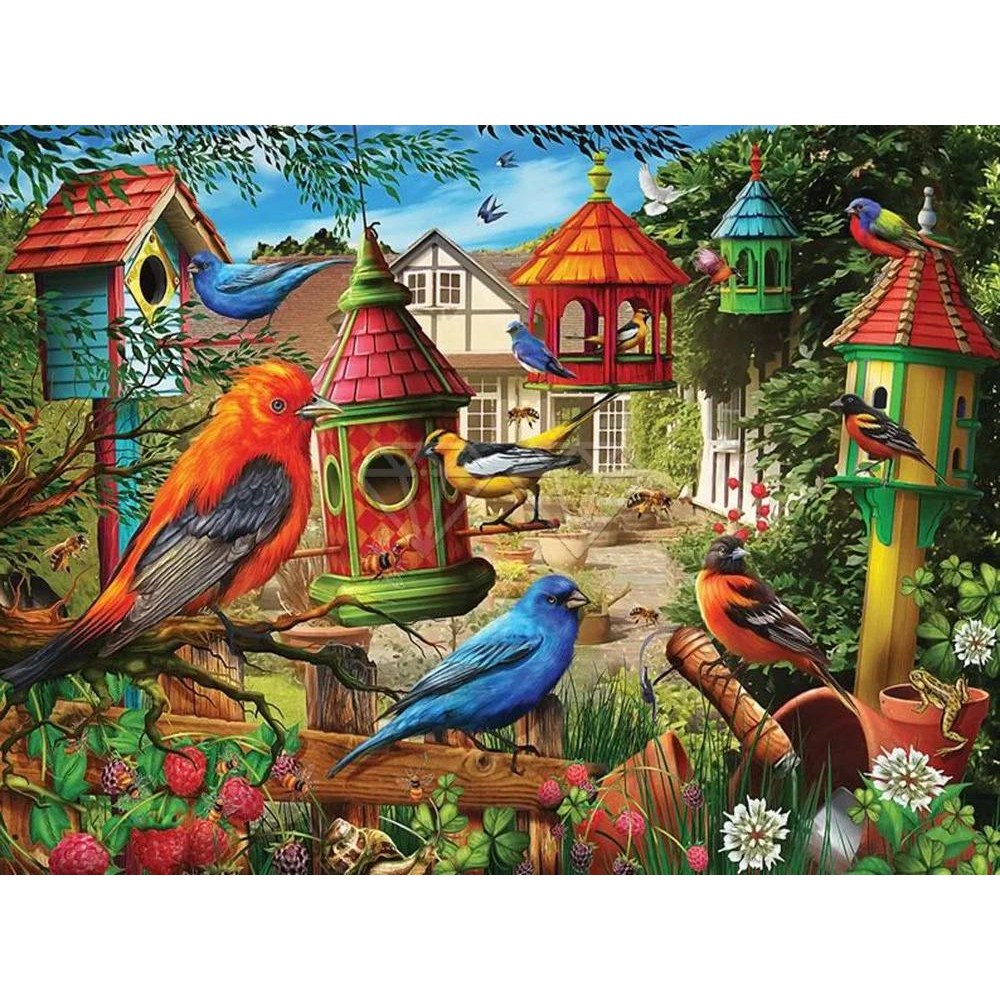 컬러 벨벳 캔버스 송진 페인팅 키트 조경 농장 등대 모자이크 자 8 10 1개 C 120C Resin 45x60