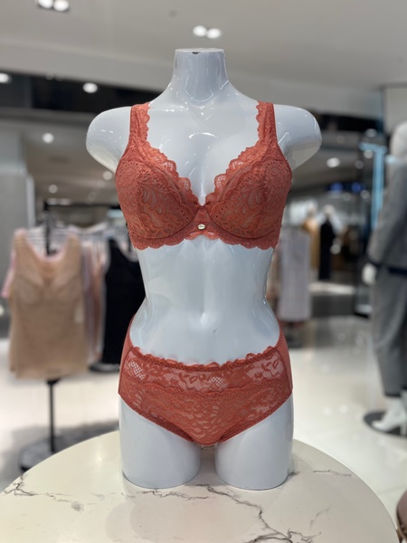 비비안 비비안 비비안 꾸뛰르 자가드레이스 브라 햄팬티세트 BR976ABP976AP