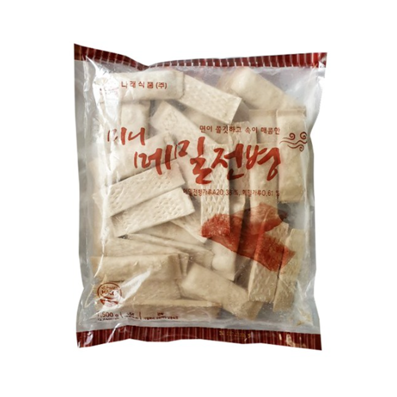 나래푸드 나래 미니 메밀전병 1500g 1 5kg 1개