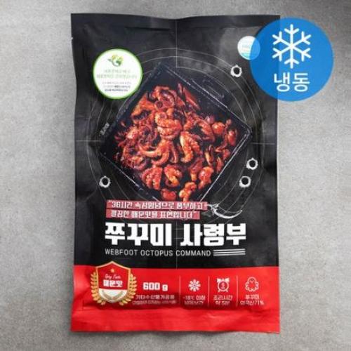 쭈꾸미 사령부 매운맛 냉동 600g 1개 one option