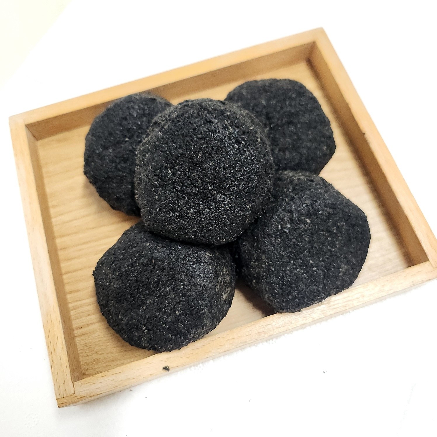 하람떡방 당일생산 흑임자 인절미 식사대용 흑임자 떡 간식 1개 1kg