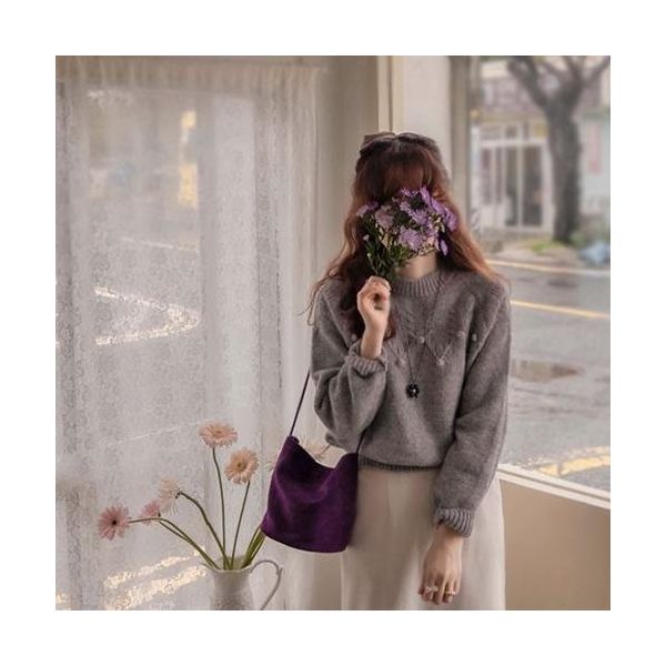 리린 리린 LABEL 애든러브 입체동글이 비스코스 부드런 따스미 울니트 751335