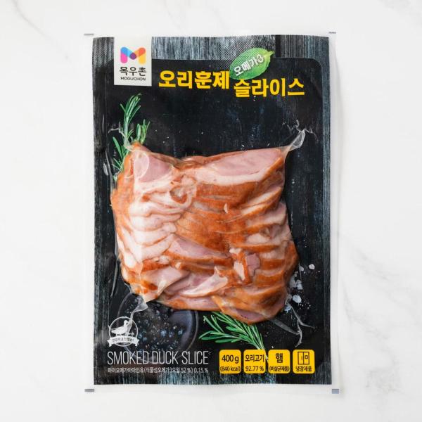 목우촌 메가마트 농협 목우촌 오메가3 오리훈제 슬라이스 400g