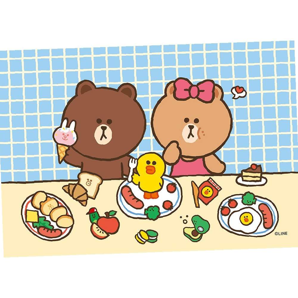 토이앤퍼즐 토이앤퍼즐 직소퍼즐 라인프렌즈 브런치 108피스