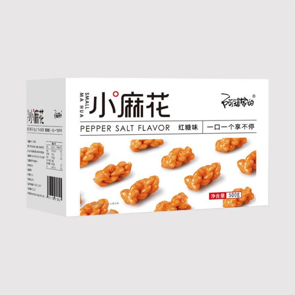 씨앤와이 꽈배기 중국 간식 스낵 500g 박스 흑설탕맛 CY798801