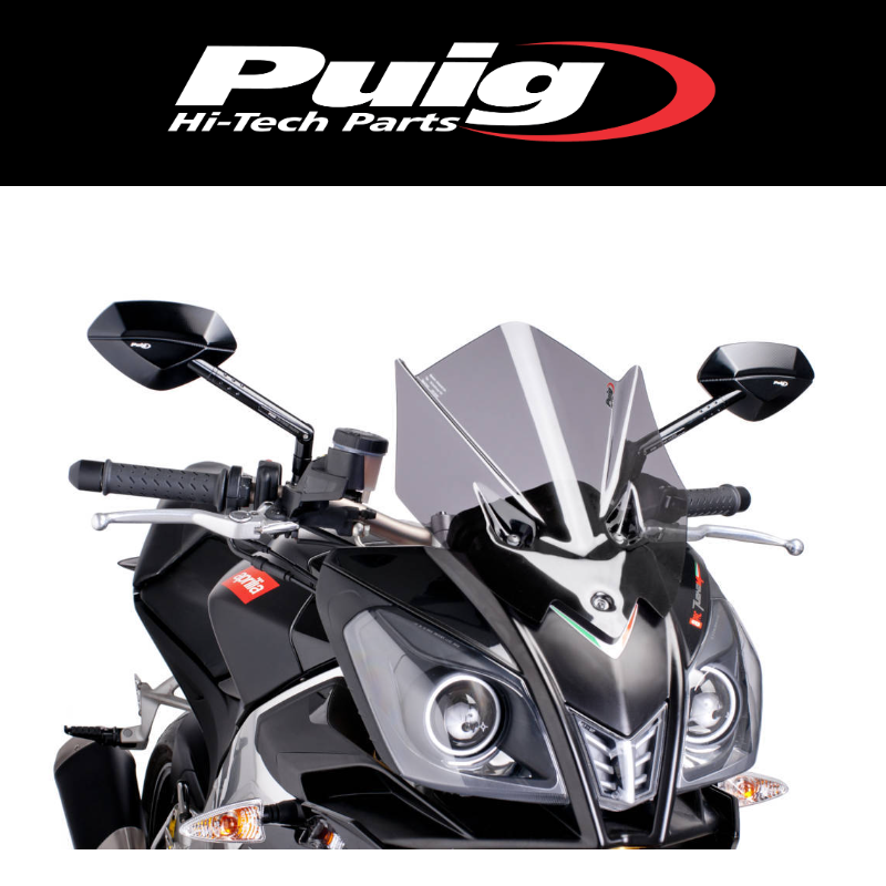 PUIG 5647 APRILIA TUONO V4R V4 12- Z-레이싱 스크린 5647 퓨익 아프릴리아 투오노 윈드스크린 다크스모크 V4RV4 5647F