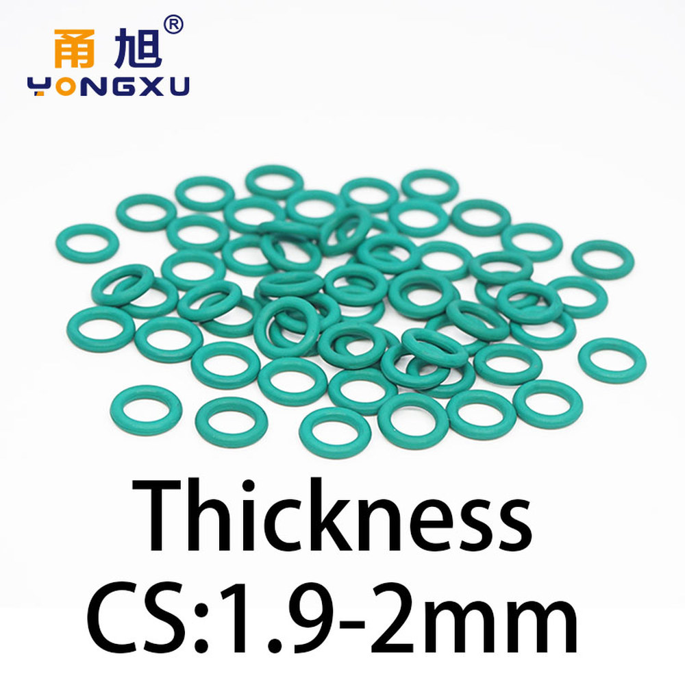 UNKNOWN O링 두께 9 CS 불소 고무 FKM 밀봉 온도 저항 개스킷 고무 링 한 사양 OD9 5xCS1 9 10pcs 10개
