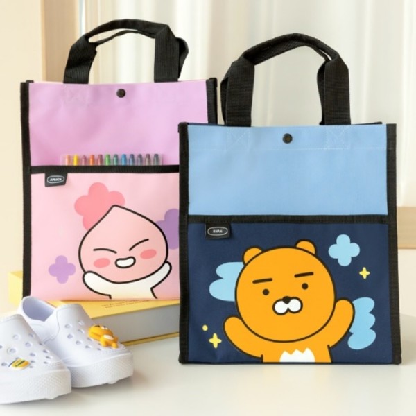 카카오 프렌즈 신학기 어린이 실내화 가방 초등 학생 신발 주머니 학원 보조가방 신주머니 키즈 어피치 여