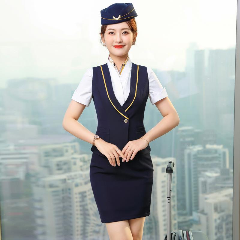 컬러 호텔유니폼 리셉션 사무실 매니저 오피스 3종