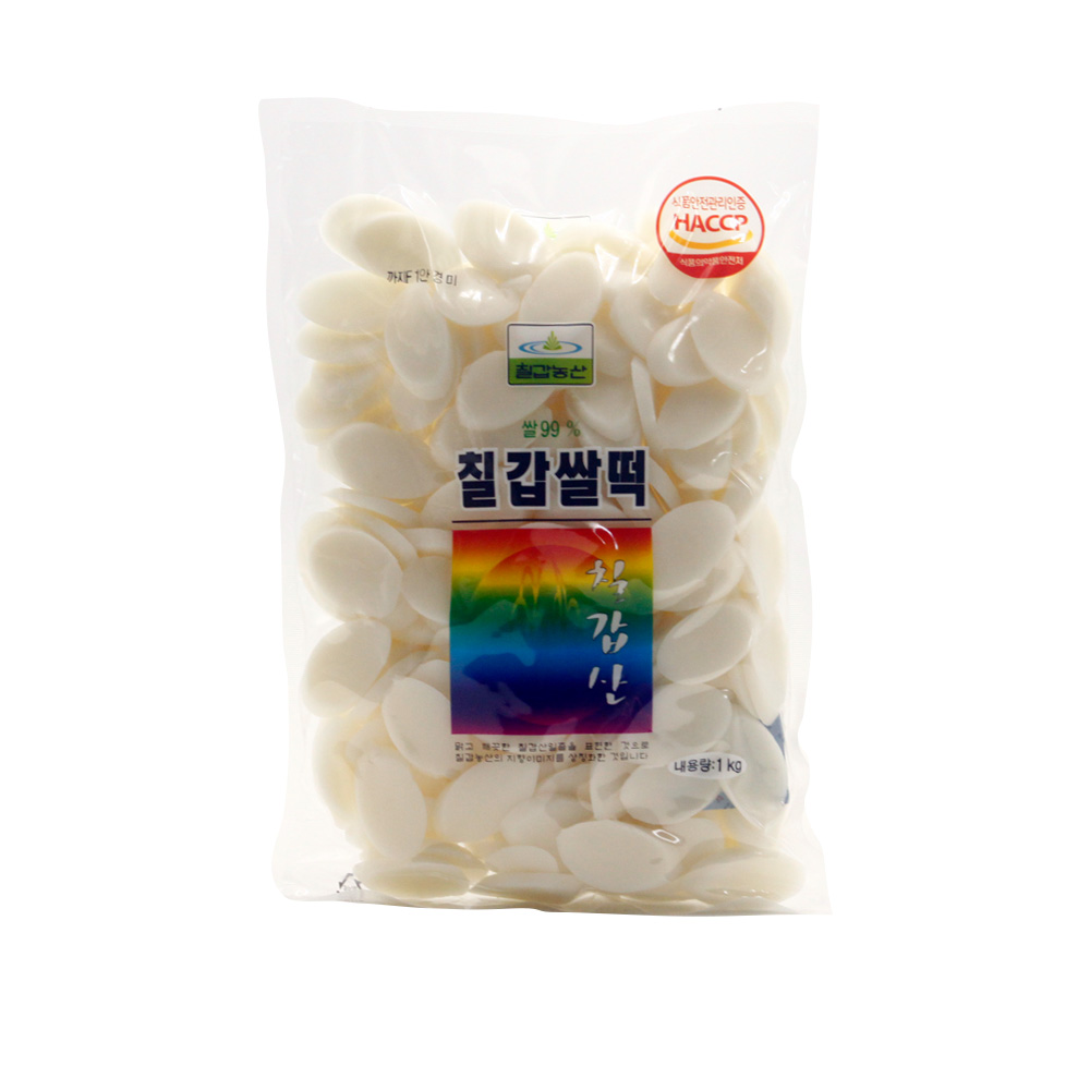칠갑농산 칠갑 쌀떡 떡국떡 1kgX1개 1개 1kg
