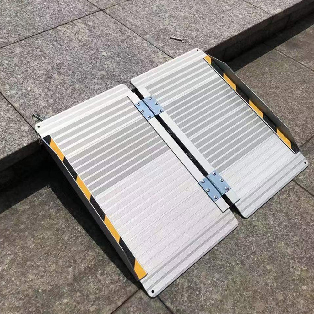바이크 경사로 접이식 끌차 휠체어 오토바이 슬로프 발판 지지대 사다리 1 0 6미터 가로 76센티미터 세로