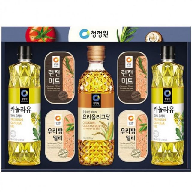 청정원 15호 명절선물세트 카놀라유 런천미트 햄세트 청 청정원 15호