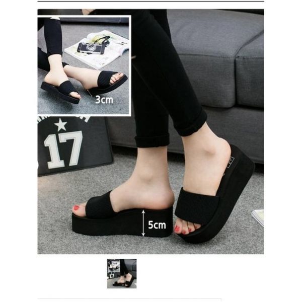 셀러허브 여성트랜드패션 보니토마켓 여성 키높이 슬리퍼 쥬크 페션슬리퍼 455833