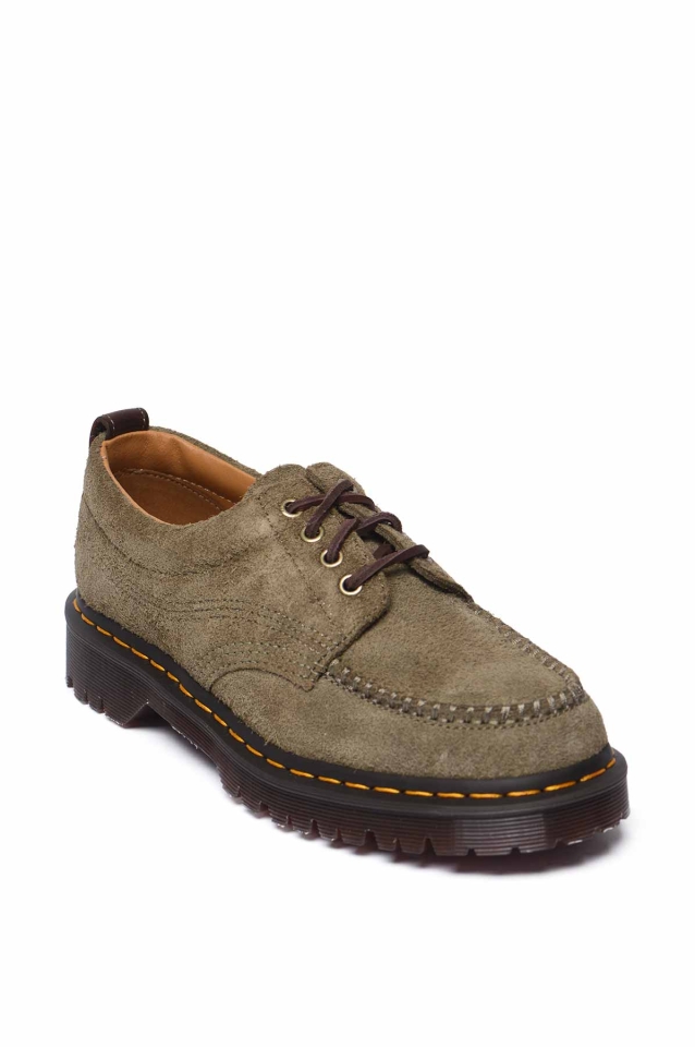 DR MARTENS 로웰 스웨이드 모크 토 슈즈 20653