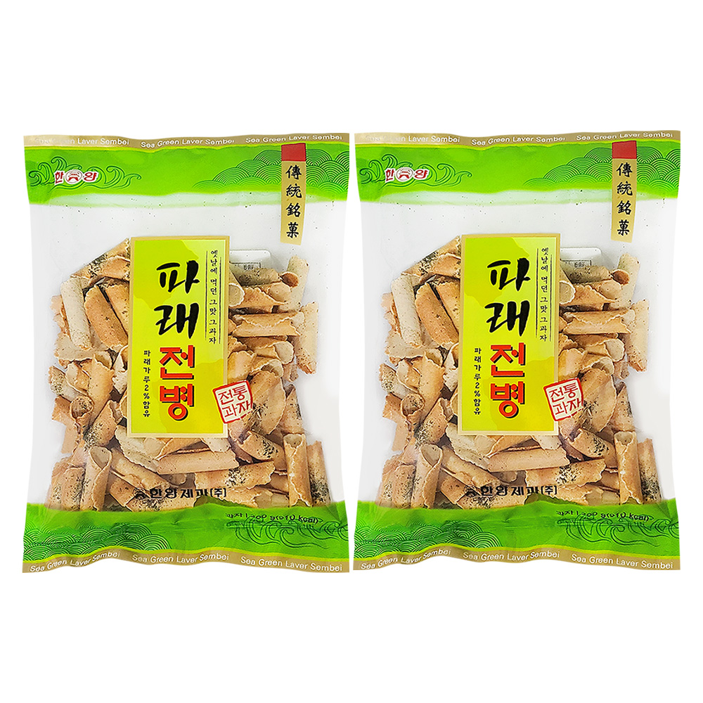 한양 파래전병 옛날 전통 과자 간식 200g 2개 금호제과