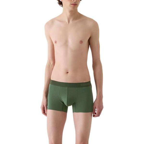 Body Wild BODYWILD 남성용 복서 브리프 로우라이즈 반바지전면 잠금 REFIND L green moss green