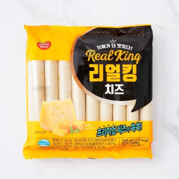 동원에프앤비 동원 동원 메가마트 동원 리얼킹 치즈봉 540g