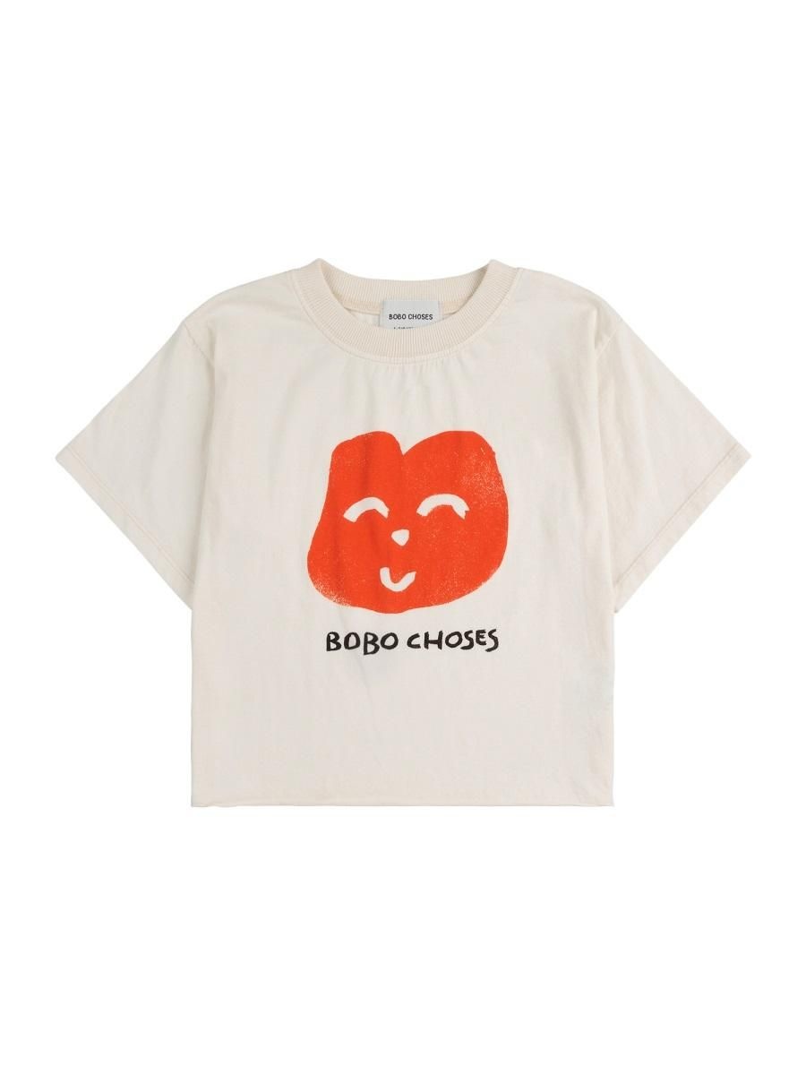 보보쇼즈 보보쇼즈 25 S S 보보쇼즈 JOYFUL 페이스 티셔츠 KIDS B125AC017K 199 B0041549107