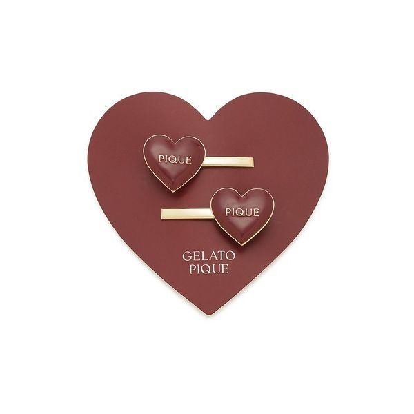 젤라또피케 JAPAN 현지 gelato pique Valentine하트 헤어 핀셋 -
